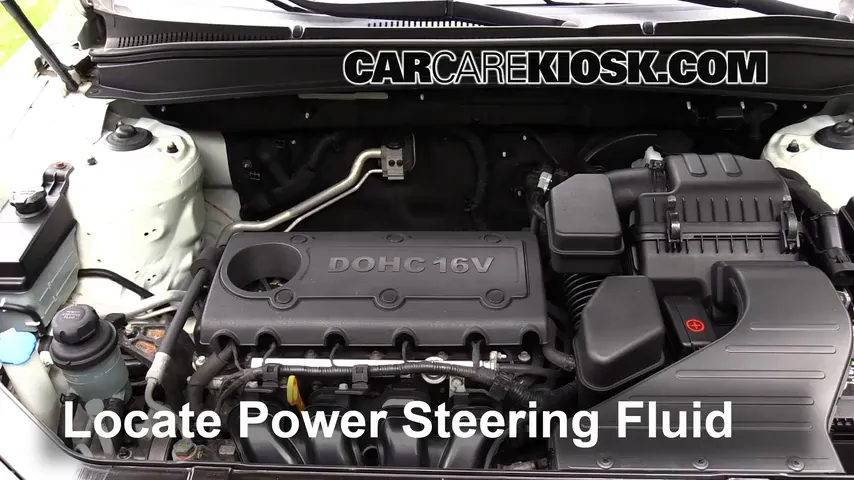 2011 Hyundai Santa Fe GLS 2.4L 4 Cyl. Power Steering Fluid